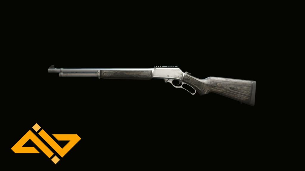 Lockwood MK2 Sniper Rifle from Modern Warfare 2/Warzone 2.0 with WhatIfGaming Logo