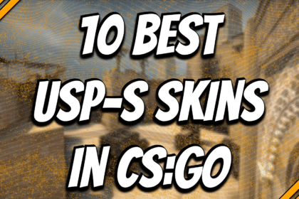 10 Best USP-S Skins in CS:GO title card.