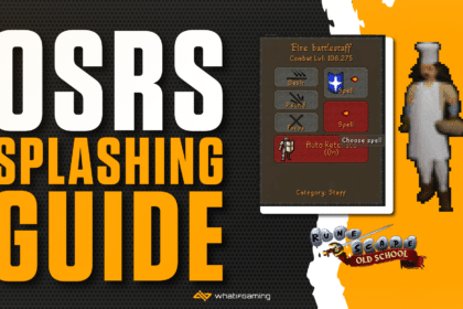 OSRS Splashing Guide