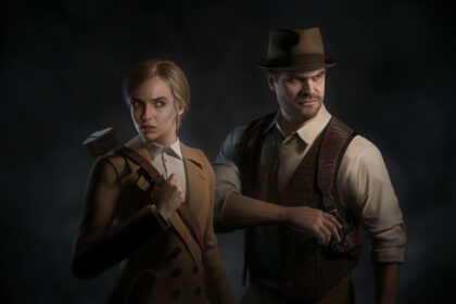 Alone in the Dark cast featuring Jodie Comer and David Harbour
