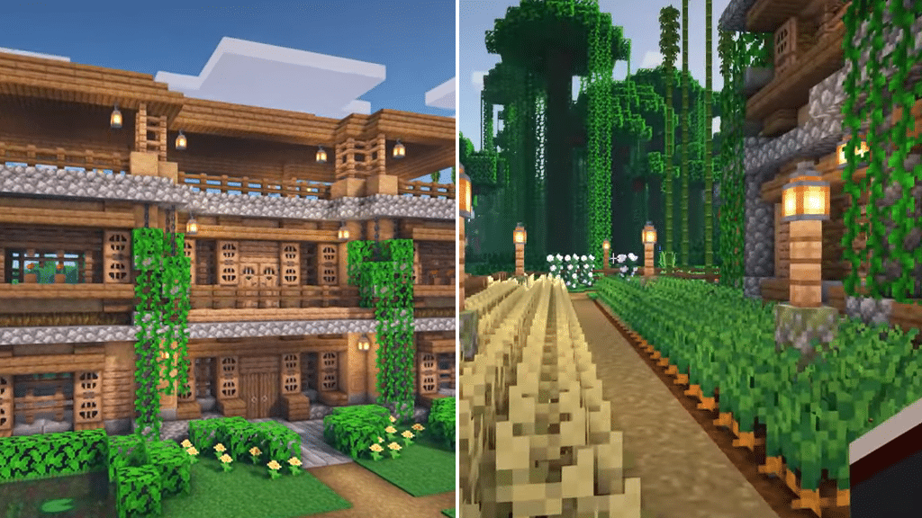 Wooden Jungle House