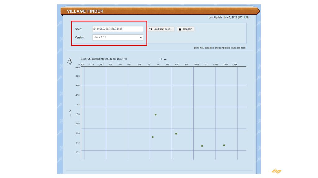 World Seed and Minecraft Version