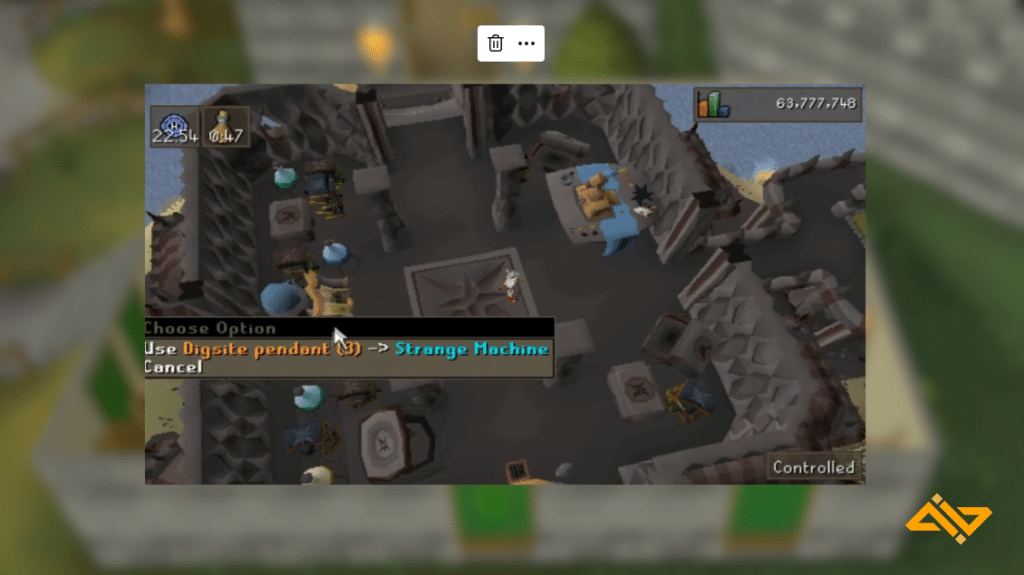 Unlocking 'Fossil Island' Teleport: Dig site pendant