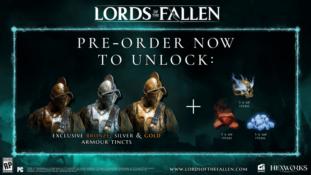 Lords of the Fallen Pre-Order Bonus Content