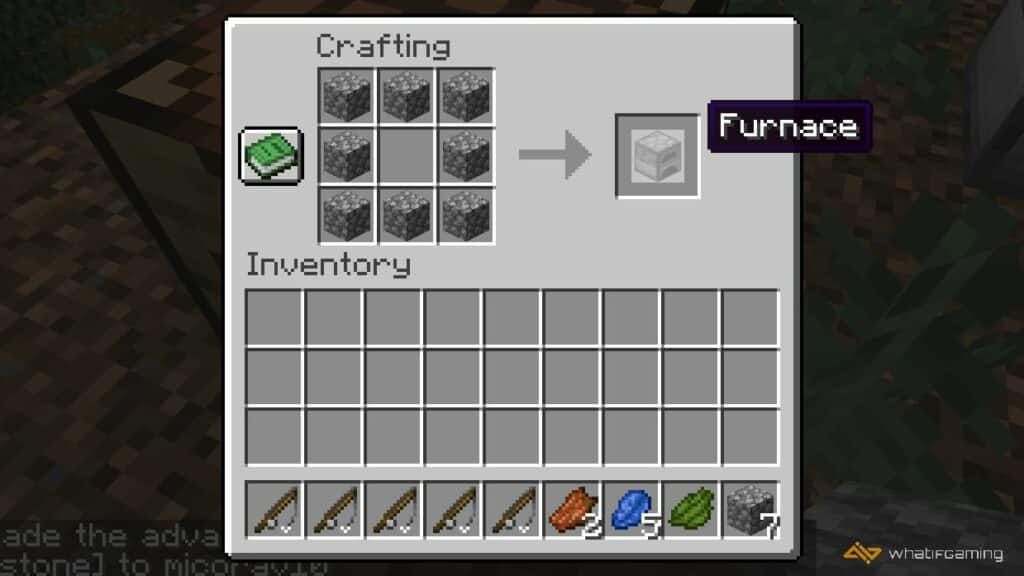 Make Furnace in Minecraft