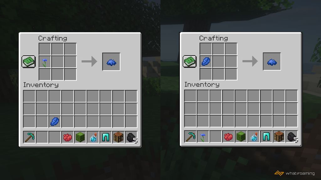 Make Blue Dye in Minecraft