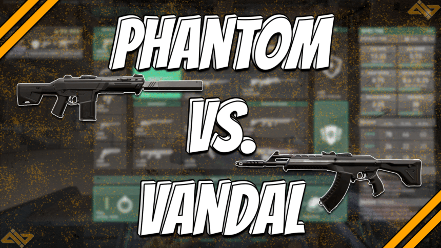 Phantom vs vandal title card
