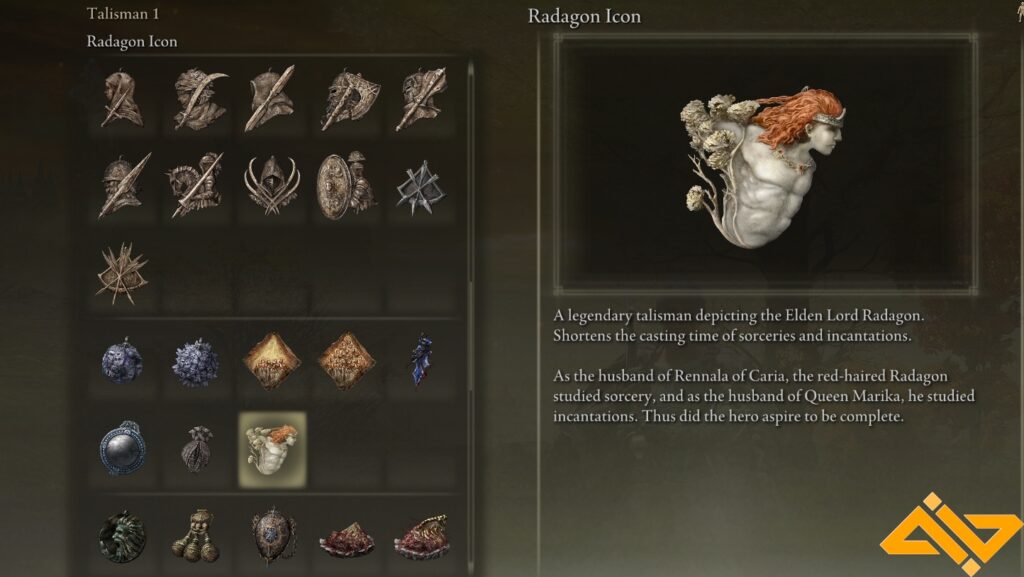 Elden Ring: How To Get Legendary Talismans Which Can Reduce Cast Time? - Radagon  Icon