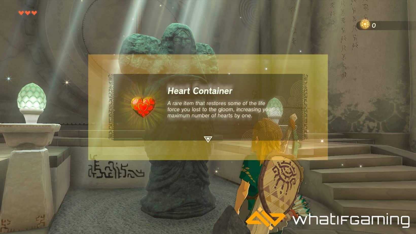 Heart Containers in Tears of the Kingdom