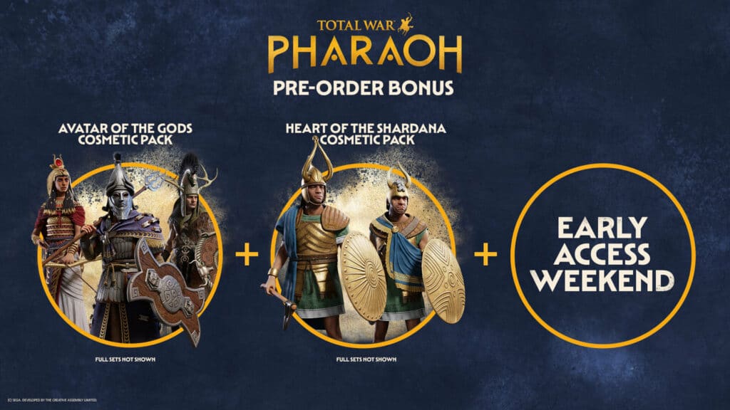 Total War Pharaoh Pre-Order Bonus