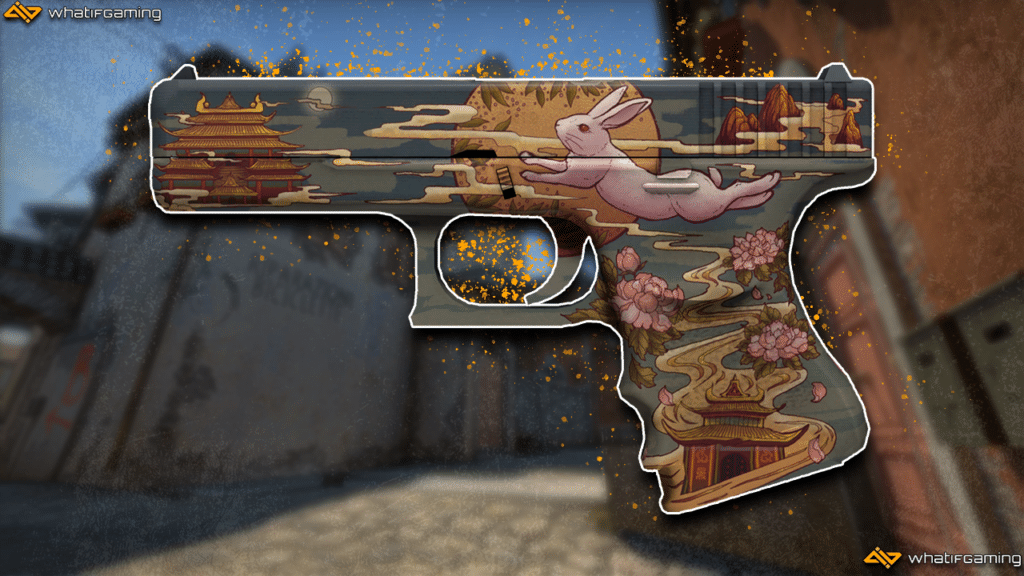 Glock-18 Umbral Rabbit отличается от стандартной версии пистолета своим уникальным дизайном. Он имеет яркую расцветку, состоящую из различных цветов и узоров, которая делает его неповторимым и привлекательным для игроков. Кроме того, этот вариант пистолета имеет некоторые изменения в характеристиках, что делает его более эффективным в бою.
