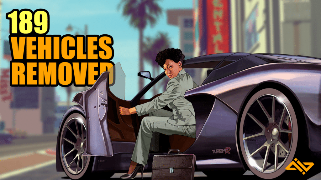 189 Vehicles Removed as part of San Andreas Mercenaries Update image