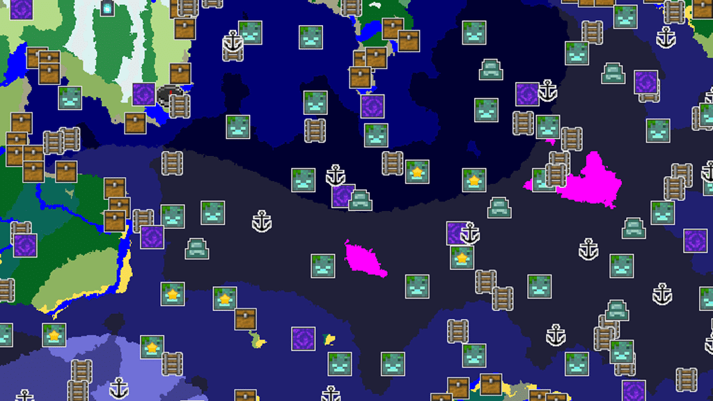 Picturesque Spawn Point Seed Map