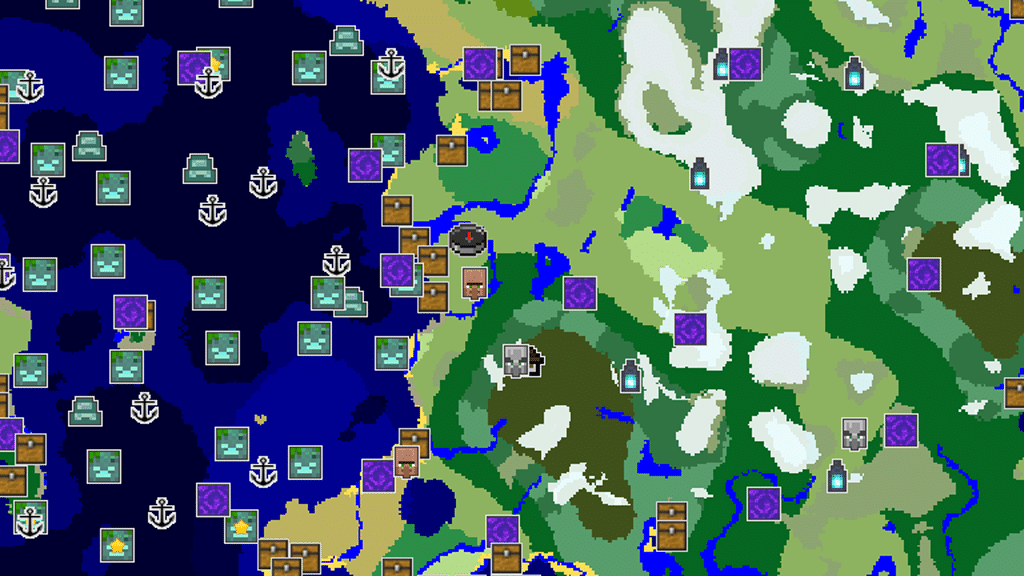 Plains and Villages Seed Map