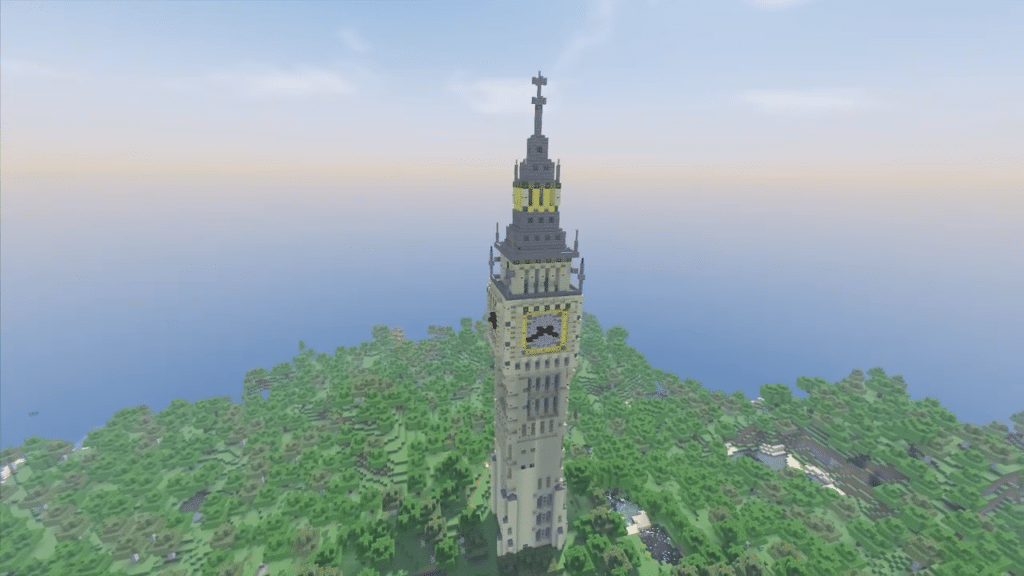 Big Ben Minecraft tower design ideas