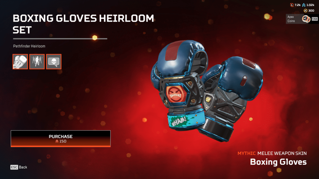 best apex legends heirlooms Boxing Gloves