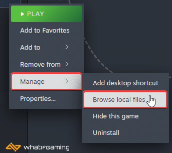 You can browse local files of any Steam application by clicking Manage>Browse local files