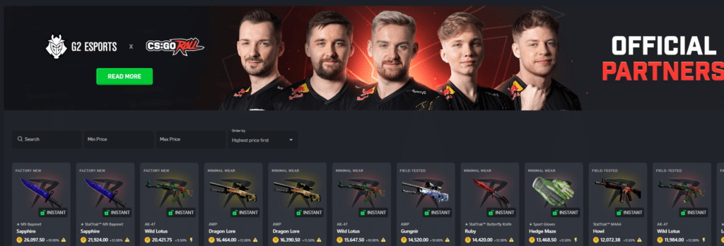 CSGORoll é confiável? Site com roleta promete skins grátis e promo codes