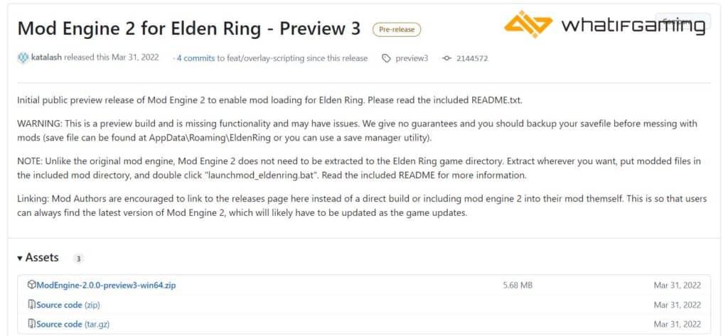 Download Mod Engine 2 for Elden Ring