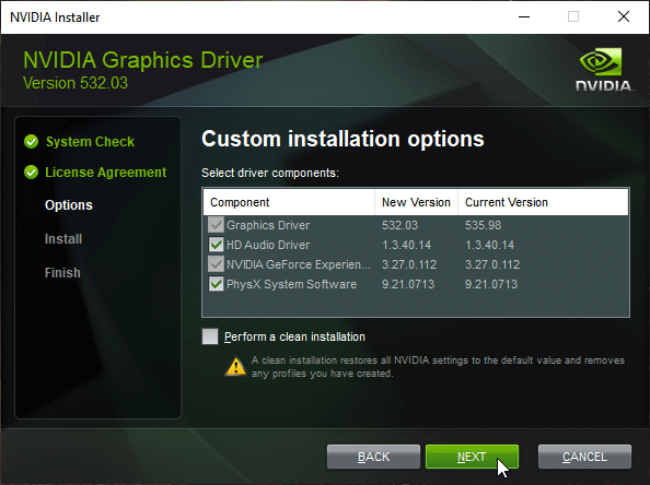 NVIDIA Drivers Installation