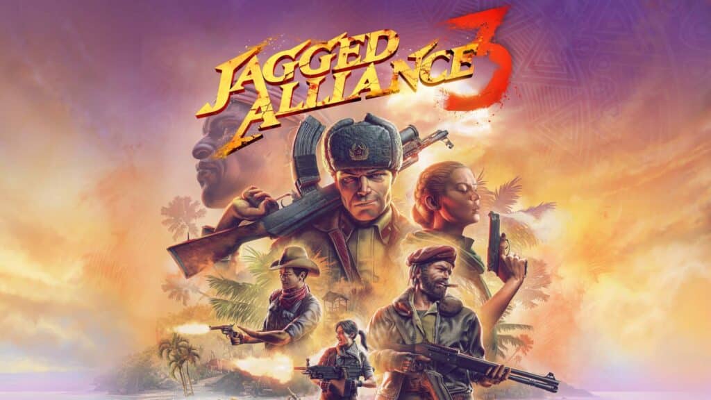 Jagged Alliance 3 Key Art