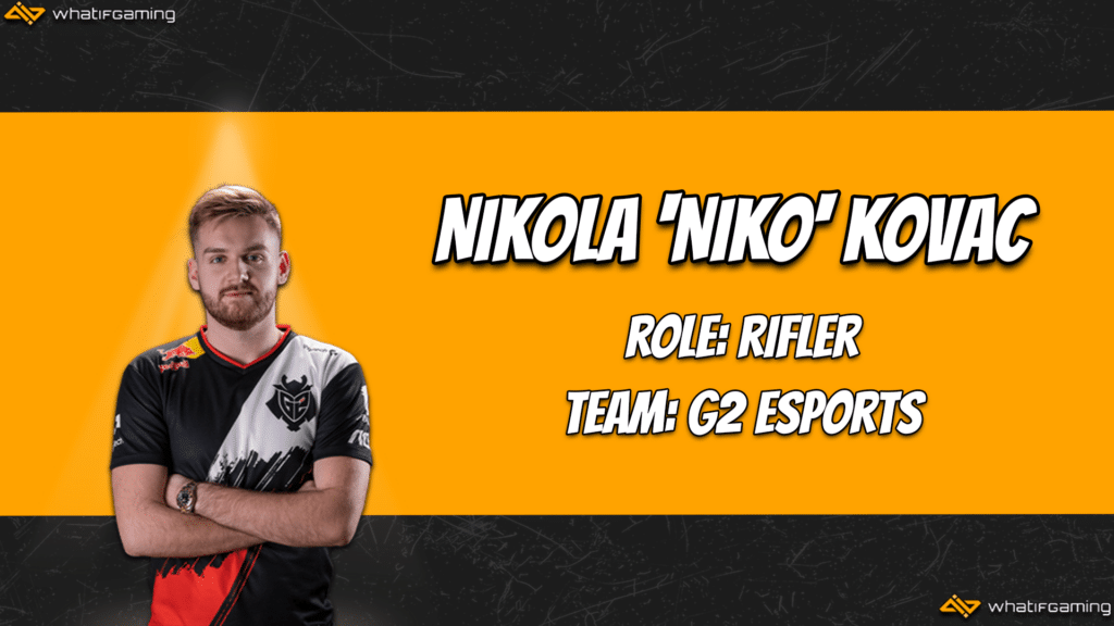 A photo of NiKo.