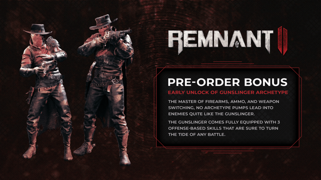 Remnant 2 Pre-Order Bonus