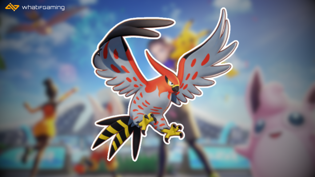 Image of Talonflame from Pokemon UNITE.