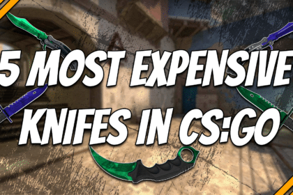 5 Most Expensive Knifes in CS:GO title card.