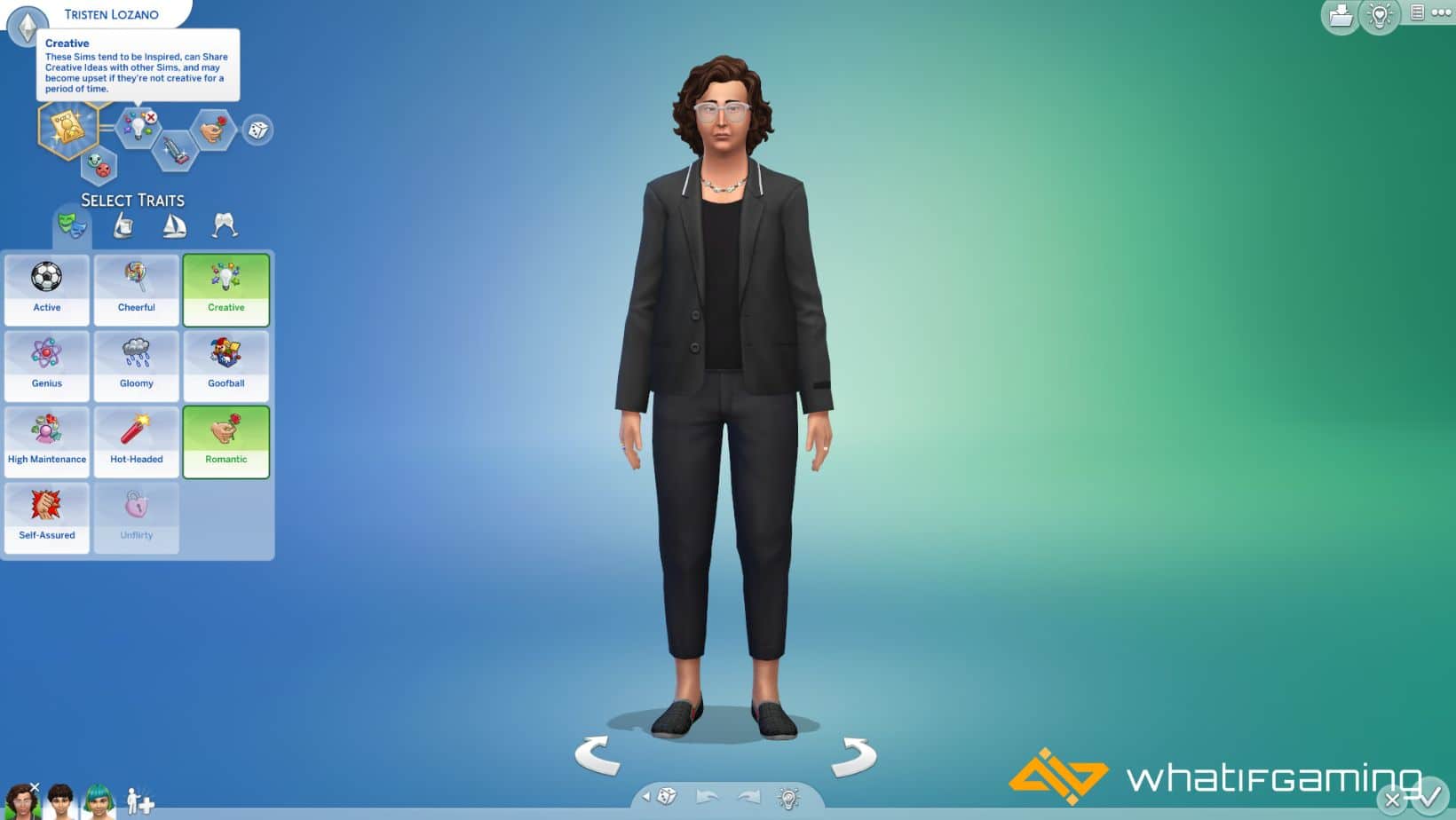 You can freely change the traits of your sims using cheats.