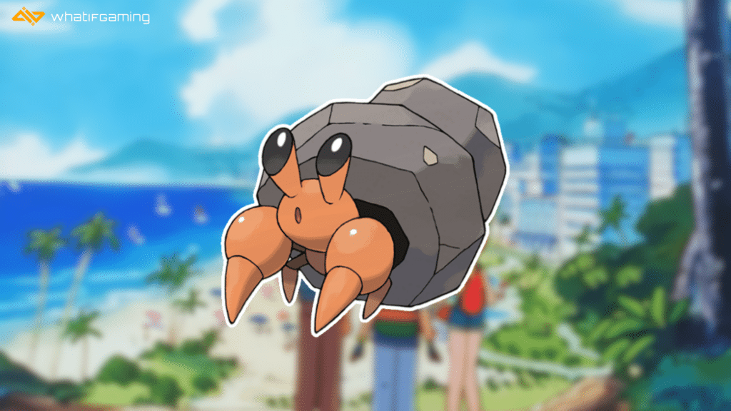 Image of the Pokemon, Dwebble.