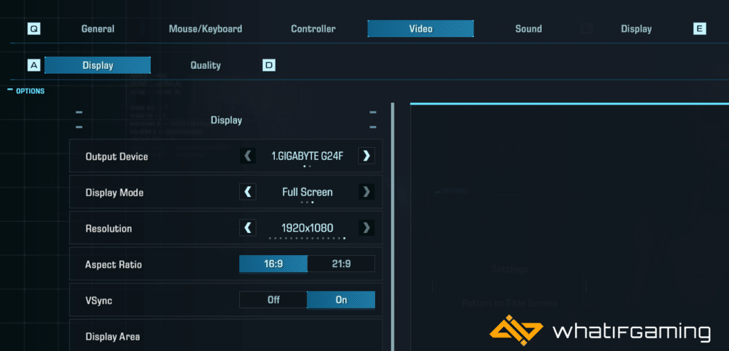 Exoprimal resolution options