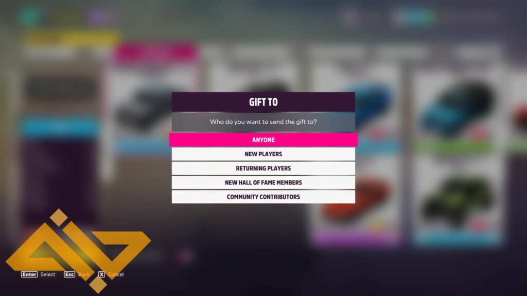 Gift Details Forza Horizon 5