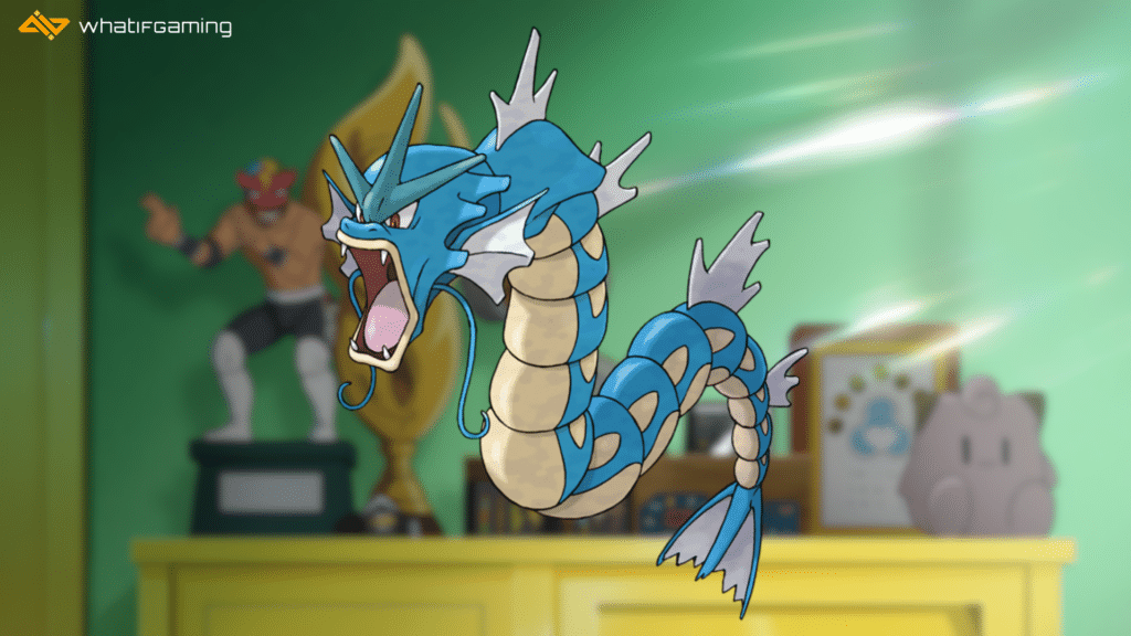 An image of a Gyarados.