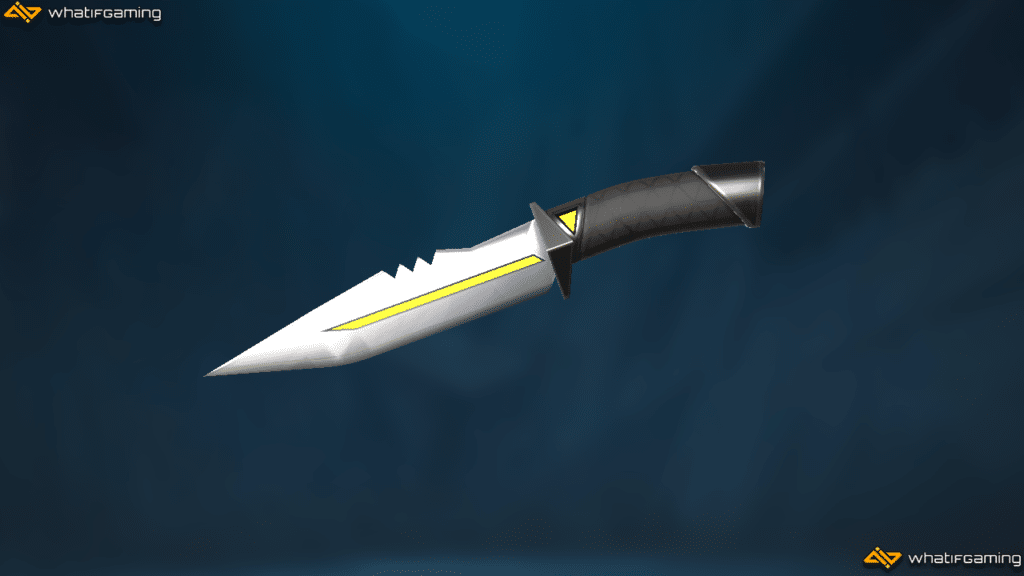 کنگڈم چاقو کی بہادری چاقو کی جلد کی ایک تصویر