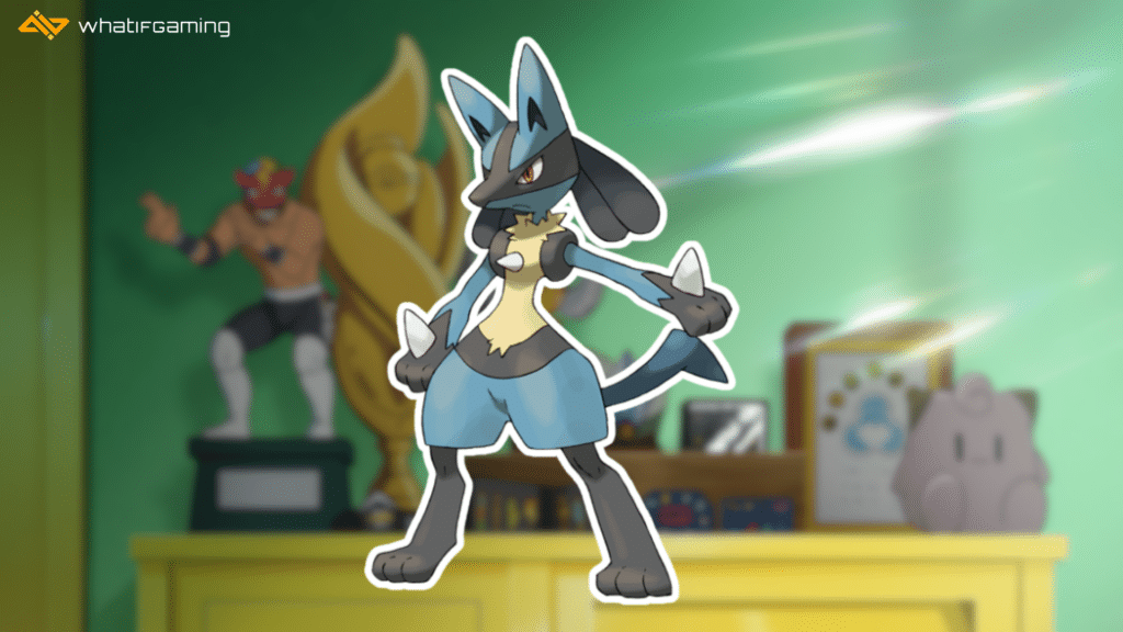 An image of a Lucario.