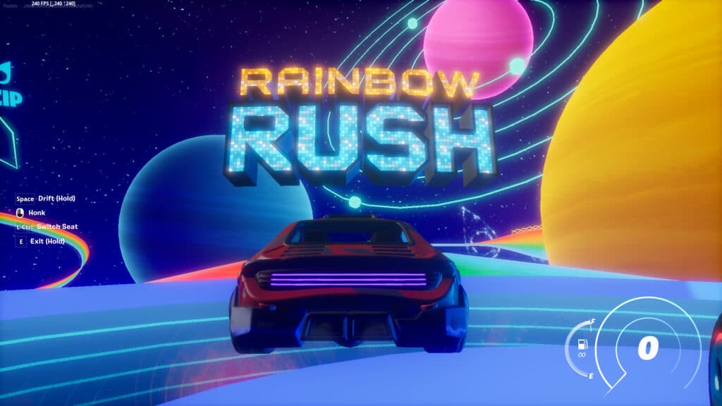 Rainbow Rush Map in Fortnite Creative 2.0