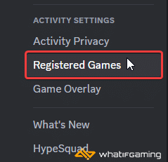 Registered Games