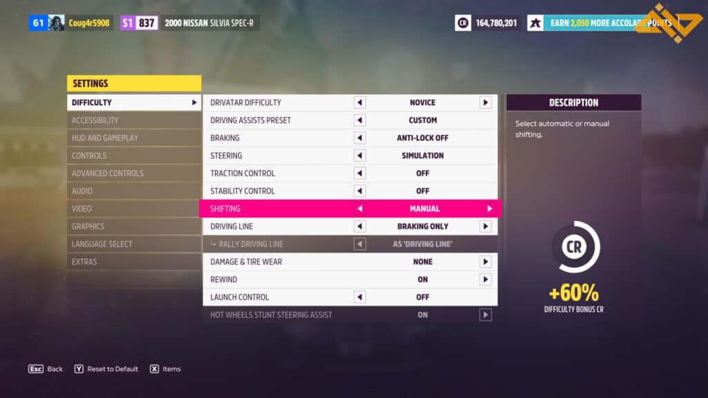 Best Settings for Drifting in Forza Horizon 5