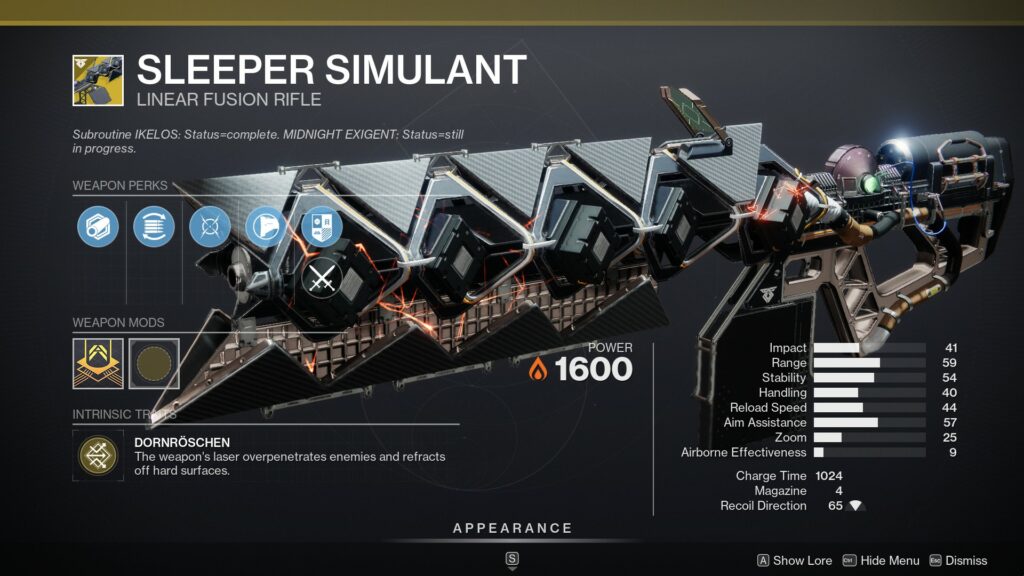 Sleeper Simulant Destiny 2