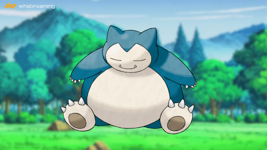 An image of a Snorlax.