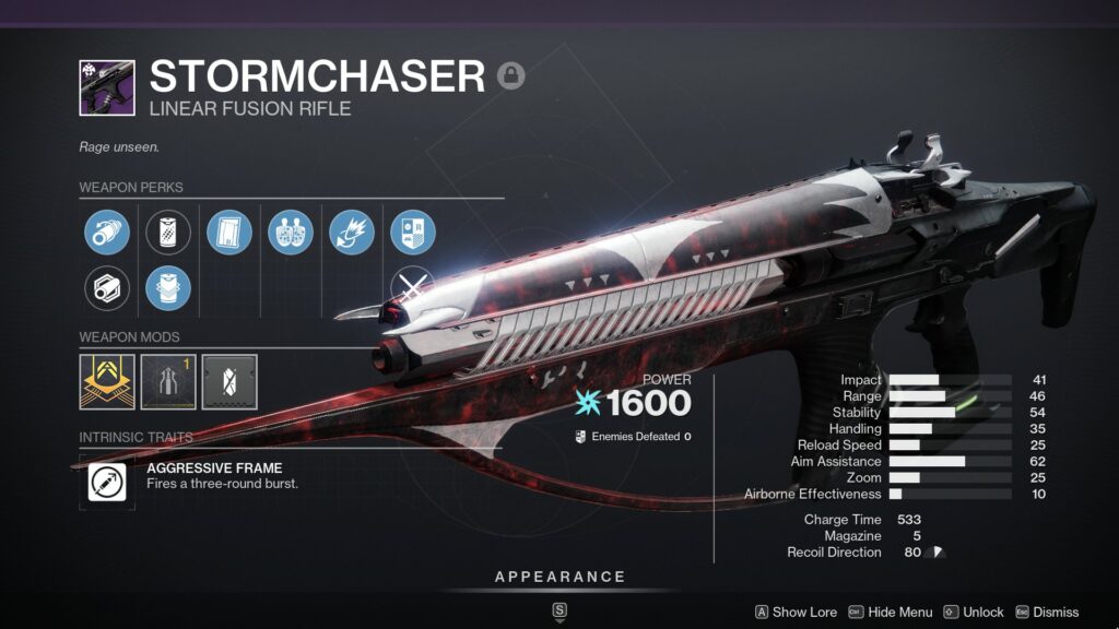 Stormchaser Destiny 2