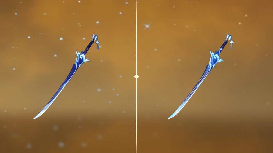 Haran Geppaku Futsu at base and at 2nd ascension