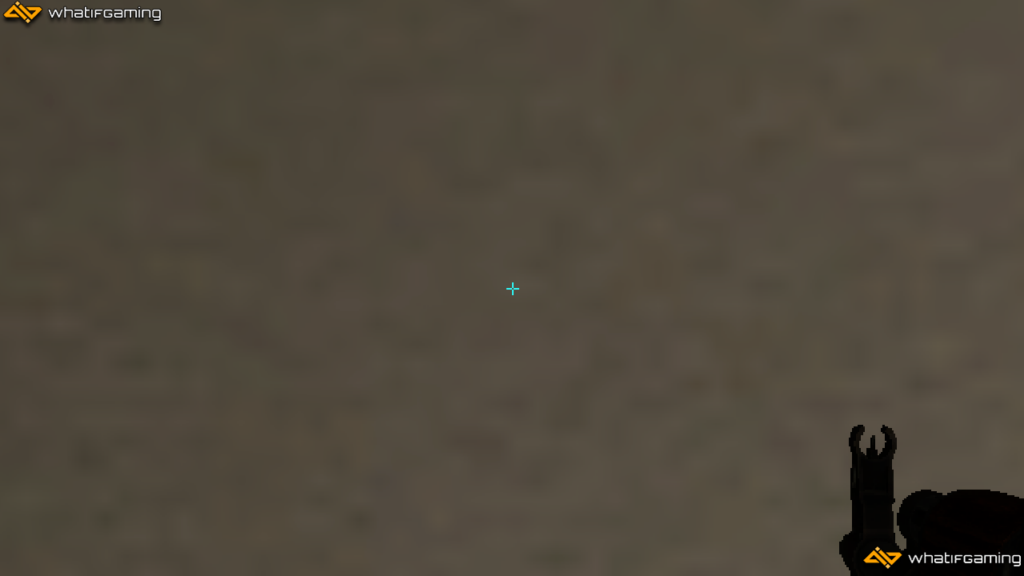 A photo of m0NESY's in-game reticle.