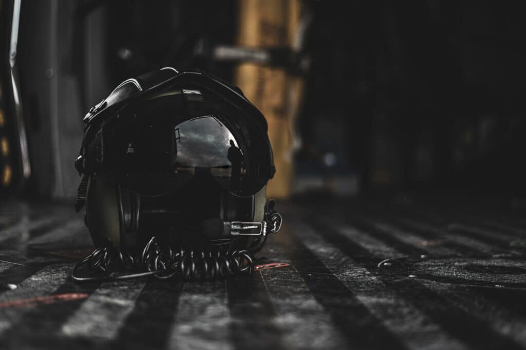 Pilot helmet