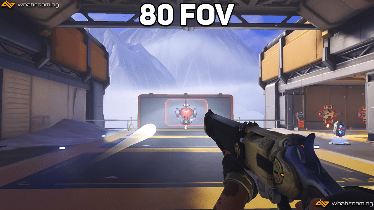 A photo showing 80 FOV in Practice.