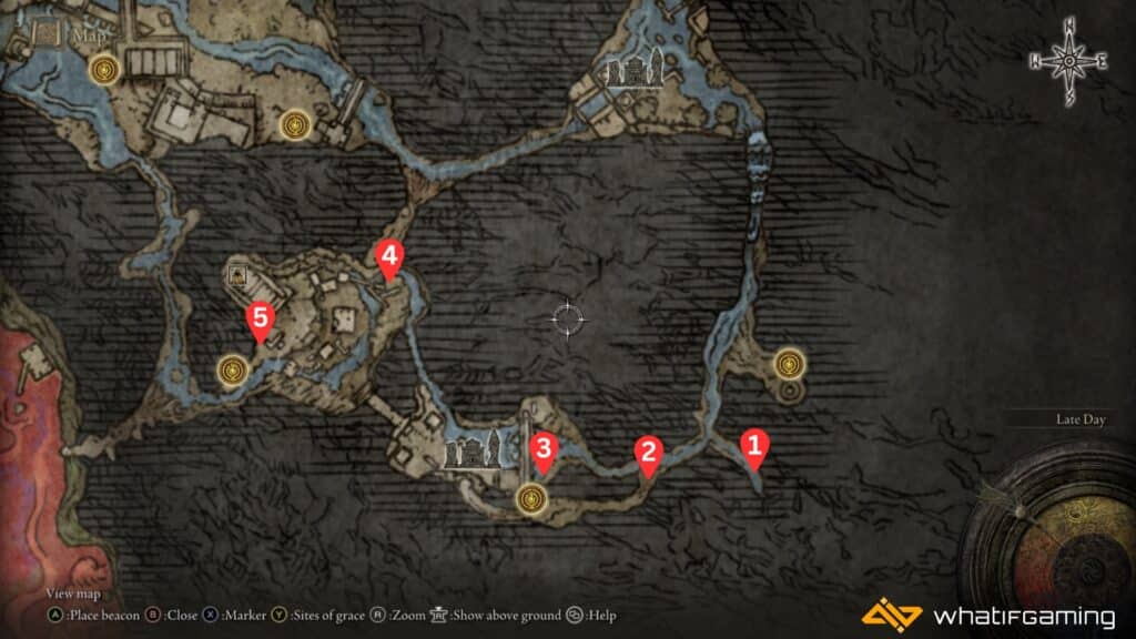 Ainsel River Smithing Stone 3 Locations