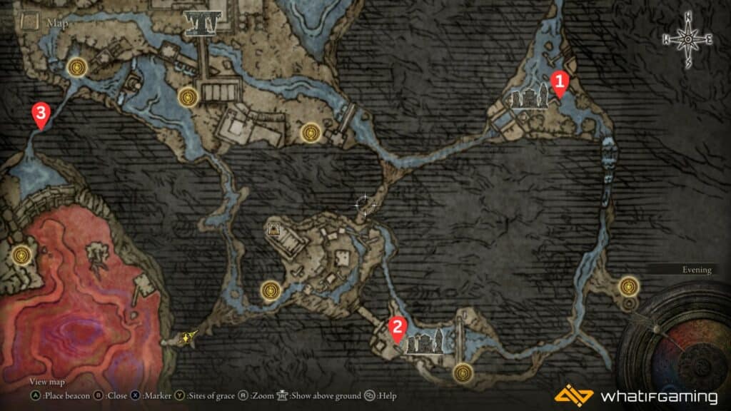 Ainsel River Smithing Stone 4 Map Locations