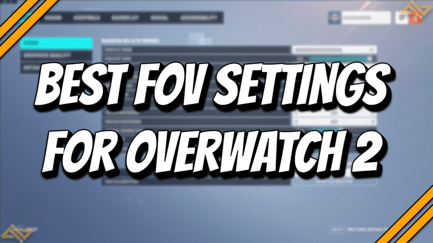 Best FOV settings for Overwatch 2 title card.