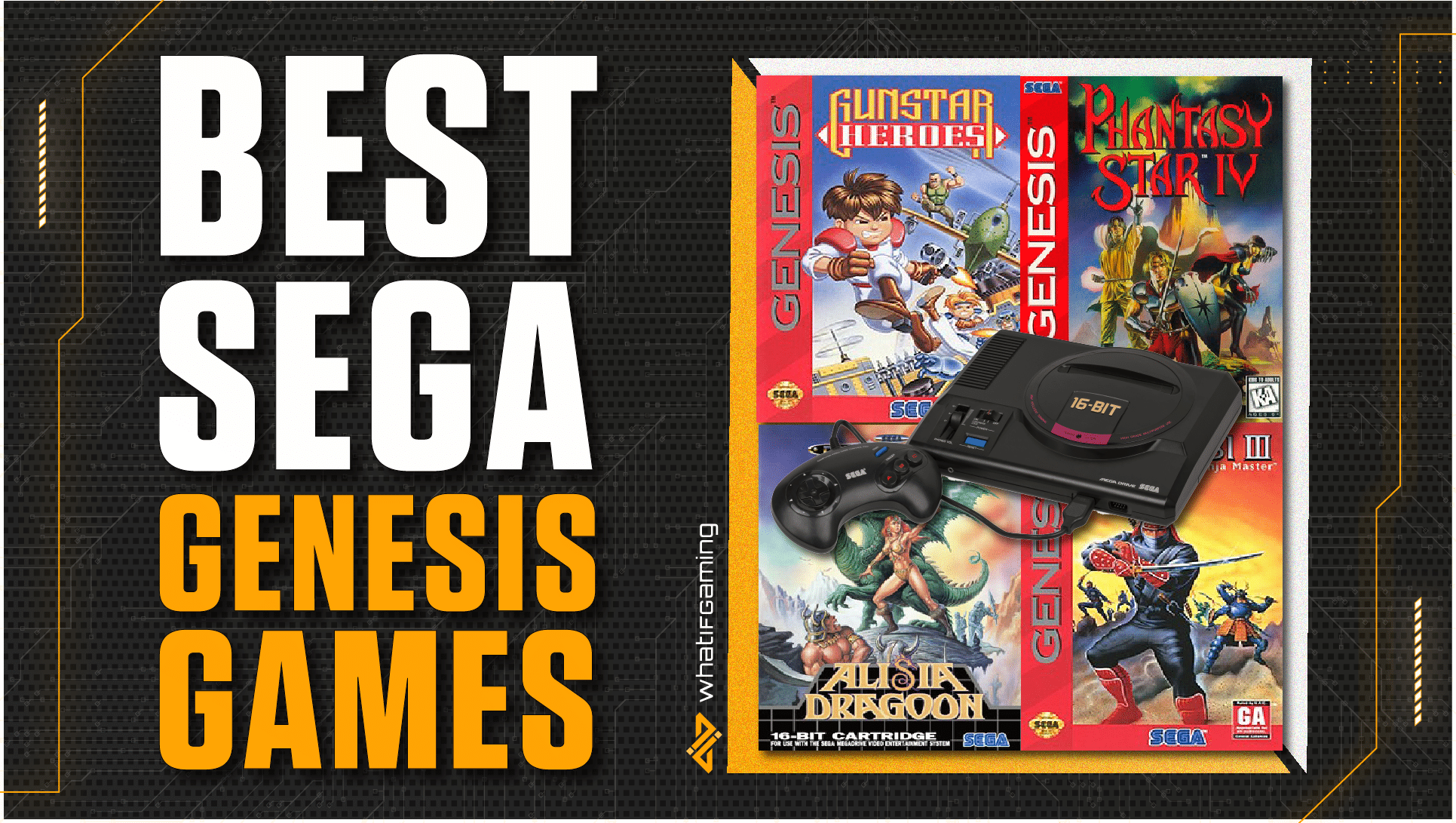 The 20 Greatest Sega Mega Drive / Genesis Games of All-Time 